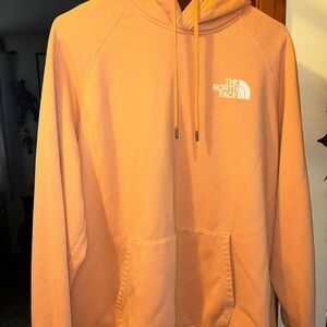 The North Face Peach/Pale Orange Hoodie